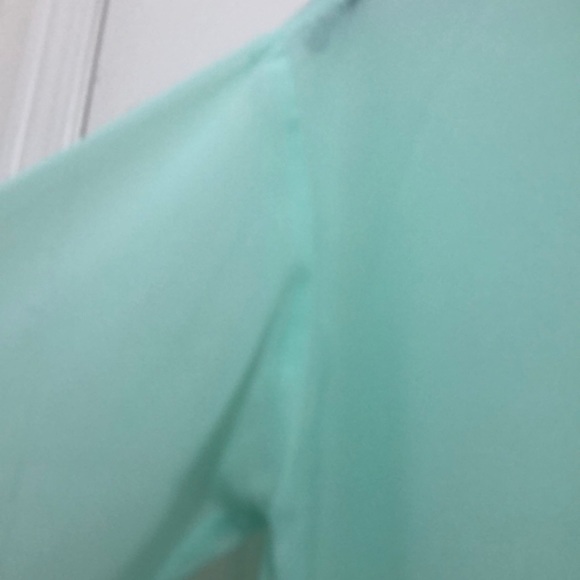 Garage chiffon mint green blouse - Picture 6 of 7